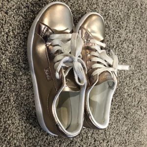 Girls Keds rose gold shoes size 13